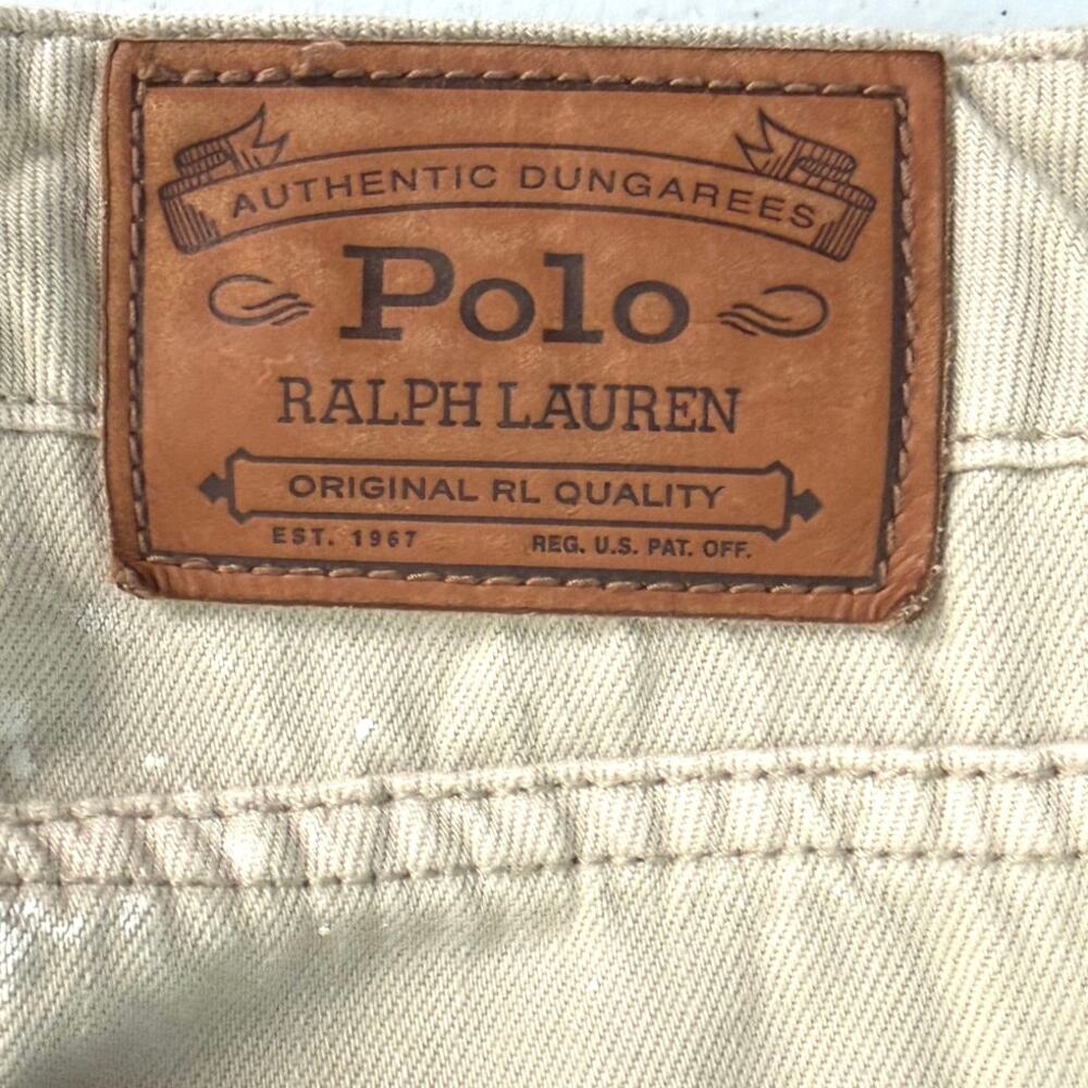 POLO RALPH LAUREN Aster paint splatter boyfriend Jean size 28 (6) - Picture 10 of 11
